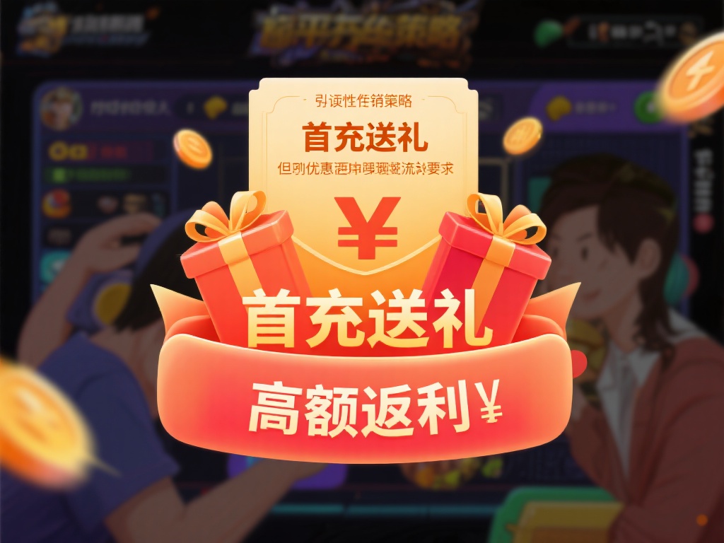诱导性营销策略
部分平台会通过“首充送礼”“高额